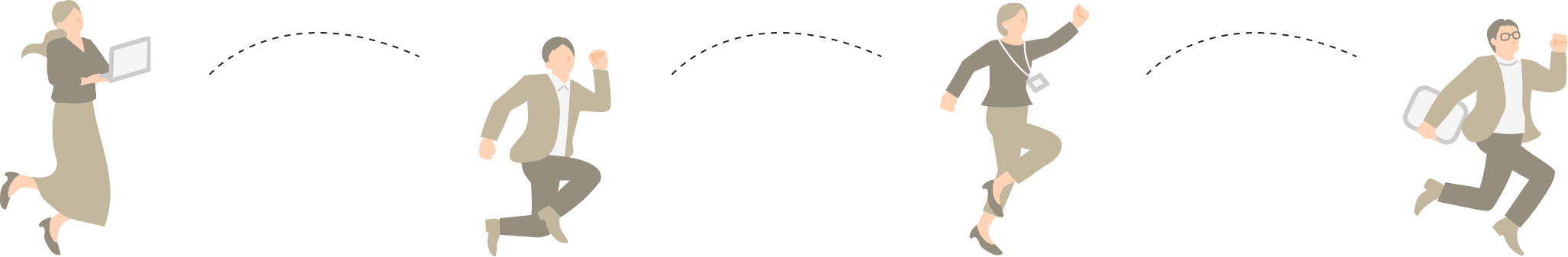 キャリアアップの図