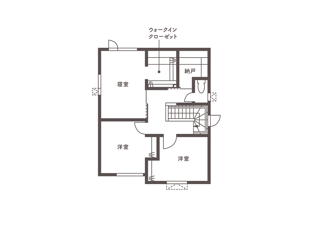PLAN01　2階平面図