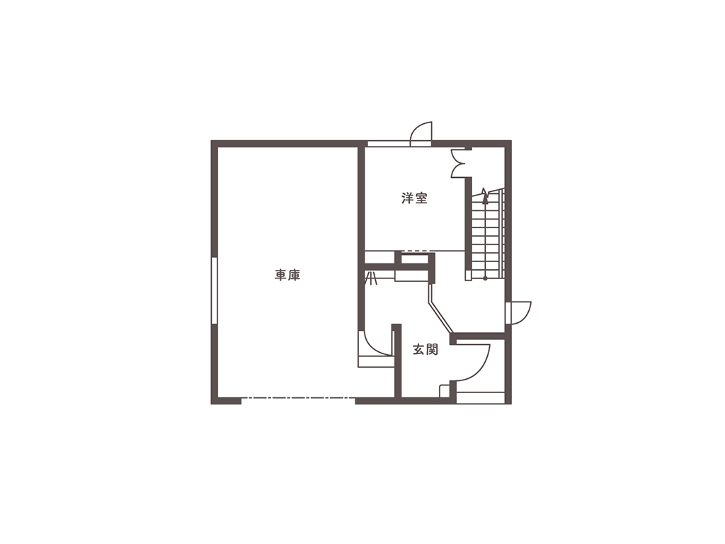 PLAN09　1階平面図