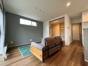 札幌市西区西野6条8丁目(区画1)「販売型モデルハウス」リビング