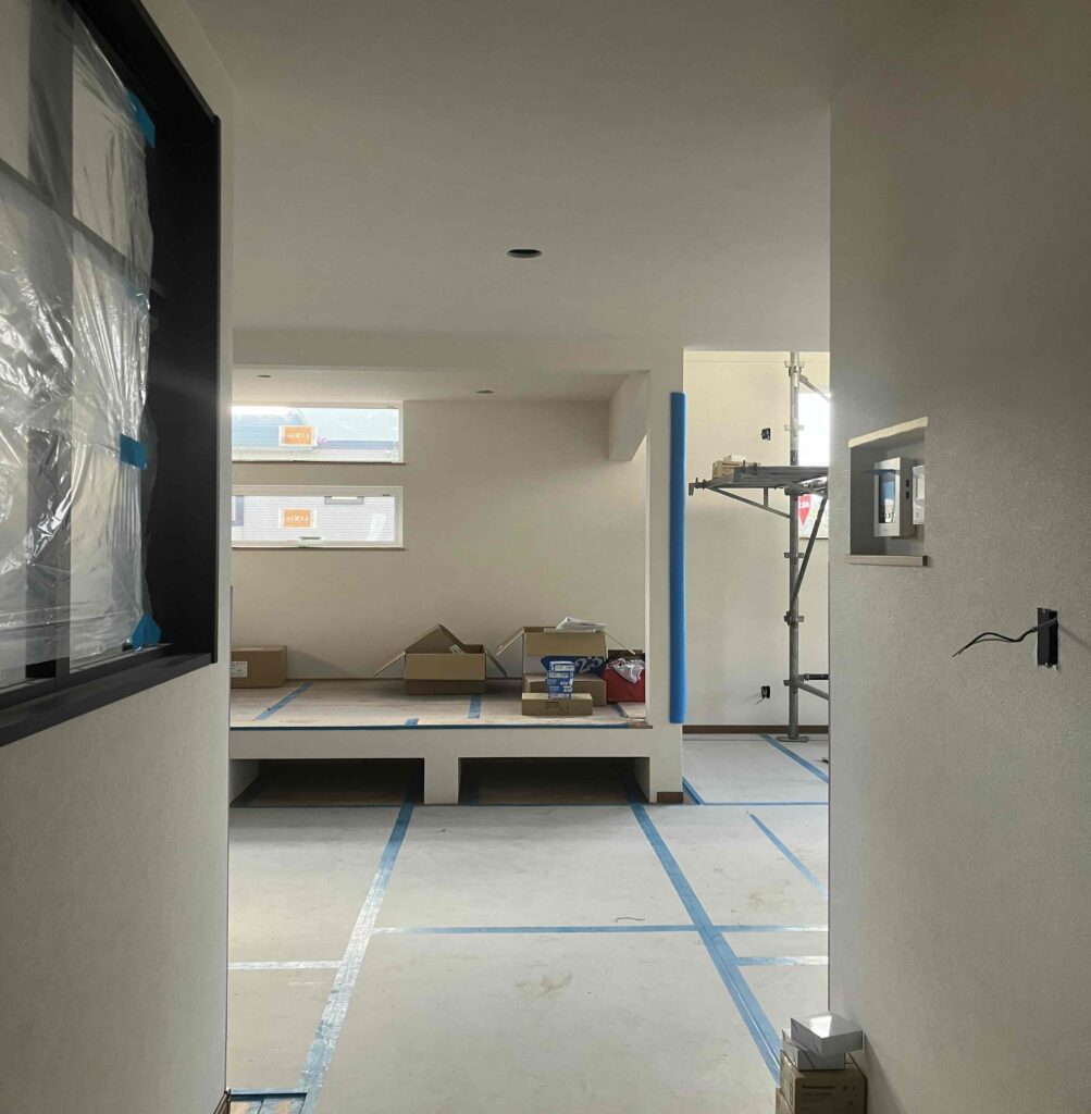 「八軒モデルハウス」進捗　part.3