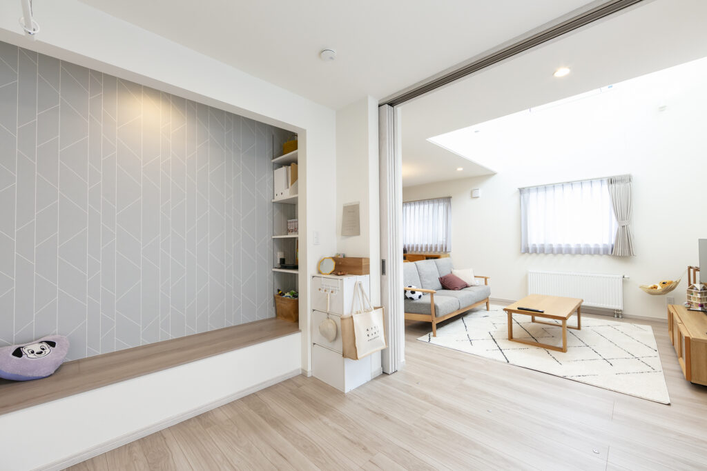 北欧ナチュラル×ヌックのある家